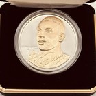 Highland Mint  999 Silver  Gold Overlay Coin Anfernee Hardaway Nba Limited Ed 