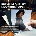 Dunwell Photo Album 8x10  black  With Mounting 8x10  W  Blk Paper  Black 