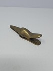 Vintage Brass Bird Money Clip Desk Paper Holder Spring Clamp Made In Korea