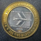 Mccarren Airport Silver Strike Las Vegas Nevada  10 Gaming Token