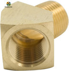 45 Degree Street Elbow 1 8  Npt Male X 1 8  Npt Female Brass Pipe Fitting  pack 