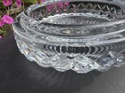 Vintage Waterford Cigar Crystal Round 7   Ashtray 4-slot  Signed