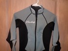 Ctrilady Womens Wet Suit Neoprene Black grey Zippered Size Small New