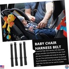 Safigle Adjustable Baby Chair Belt - 3-pack High Chair Straps For Toddlers  