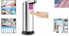 Automatic Soap Dispenser Liquid Touchless  13 52oz 400ml Wall Usb Rechargeable -