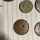 Elizabeth Ii 1983 Coin Set Inc  Extremely Rare    2p New Pence    Error Coin