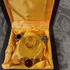 Lord Of The Rings Vilya Nenya Narya And The One Ring Set With Gift Box