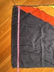 Vintage 80s Terrimondo Retro Rainbow Beach Towel 52x26 100  Cotton Israel