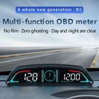 Obd2 Gauge Display head Up Display For Cars speedometer With Speed engine    
