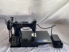 Working 1955 Singer 221 Featherweight Sewing Machine W accessories And Case 