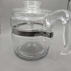 Vtg Pyrex 4 Cup 5 6 Parts Coffee Percolator 7754-b Flameware Nice