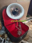 Sousaphone 22  Bell Size Of Pure Brass Metal In Chrome  Case Box   Free Shipping
