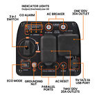 3500 Watt Generators Portable Gasoline Inverter Generator Compact Suitcase Rv