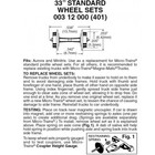 Micro Trains N Scale   New   33  Standard Wheel Sets 48 Axles  401    00312000