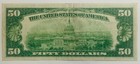  50 1929 New York City Ny National Currency Federal Reserve Bank - Nice Note