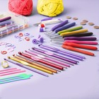 73-pcs Complete Crochet Kit For Beginners - Gift Box W hooks  Yarn  tutorial Diy