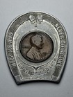 1920 S Encased Lincoln Wheat One Cent  lucky  Penny Horseshoe