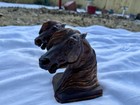 1948 Gladys Brown Edwards Dodge Wild Angry Stallion Horse Bookends