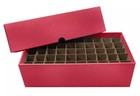 2 Guardhouse Cent Penny Coin Tube Storage Boxes Red Holds 50 Rolls Heavy Duty