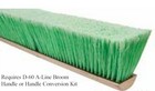 Magnolia Brush  636a 36  Green Flagged Tip Polystyrene Pro Series Push Broom 