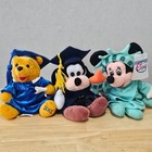 Nwt Lot Of 21 Vintage Disney Store 8    Mini Bean Bag Plush Pooh   Eyore    More 