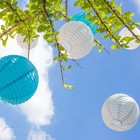 50 Pcs 8  Inch Chinese Paper Lantern - White - Wedding Party Event Decoratio Aw