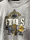 Vintage 2009 La Lakers Vs Orlando Magic Nba Finals Adidas T-shirt Men s Medium