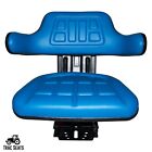 Blue Tractor Suspension Seat Fits Ford   New Holland 6600 6610 7000 7600 7610
