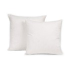 Nwt 26x26 White Goose Down European Pillow Inserts 100  Cotton Set Of 2