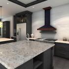 Zline 30  New Wall Designer Kitchen Range Hood Black  Copper Led Kb2-bcxxx-30