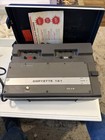 Vintage Telex Copyette Audio Cassette Duplicator Copier Dust Cover And Papers
