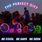 1-tire Blue Led Bike Wheel Lights  100  Brighter And Visible From All Angles
