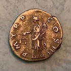   Ancient Rome - Hadrian Ad 117-138 Silver Denarius