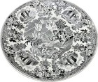 Victorian Elephant Black Transferware Plate Hannibal Maastricht 22 Cm Hanibal