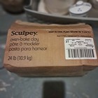 New Bulk 24 Lb Box Sculpey Original Oven-bake Polymer Clay     White