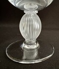Mint  Lalique Crystal Langeais 4-3 4  Bordeaux Wine Goblet Glass -- Quantity