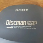Sony Discman Esp D-245 Mega Bass Avls Walkman Works Cd Player Vintage Tested