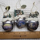 Holiday Thomas Kinkade Ornaments Ashton-drake Galleries Winter Sleigh Bells  8