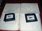Ralph Lauren Home  2 Standard Shams Malin Scallop White New