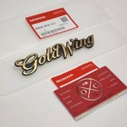 Genuine Oem 1988-2000 Honda Goldwing Side Emblem Badge 83605-mt8-010 New Oe Gold