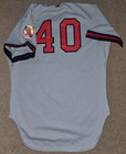 Roberto Hernandez Salem Angels 1986 Game Worn Used Away Jersey