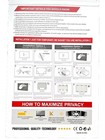 New Izmapaic Computer Privacy Filter For 21 5  16 9 Widescreen Monitor