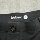 Betabrand Dress Pant Yoga Pants Women s Small Black Bootcut Stretch Workwear