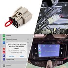 Apple Carplay Jumper Car Play Plug For Harley Touring W boom Gts Radio 2019-2023