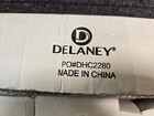  qty 2  Delaney Hardware 6 Ft  Satin Nickel Standard Style Rollers Barn Door
