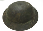 Vintage Wwii British Army Fs 25 Brodie Helmet W original Liner  