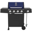 4 Stainless Steel Burner W  Side Burner Propane Gas Grill Patio Outdoor Cookout