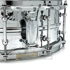 Ludwig Lm400kt Supraphonic Snare Drum 14x5 Hammered W tube Lugs-dcp
