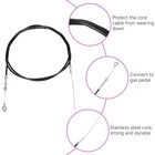 Universal Go Kart Throttle Cable Kit Long With 82  Casing 90 