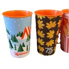 Whataburger 75th Anniversary Limited Edition 32 Oz Collector Cups Set Of 10  New